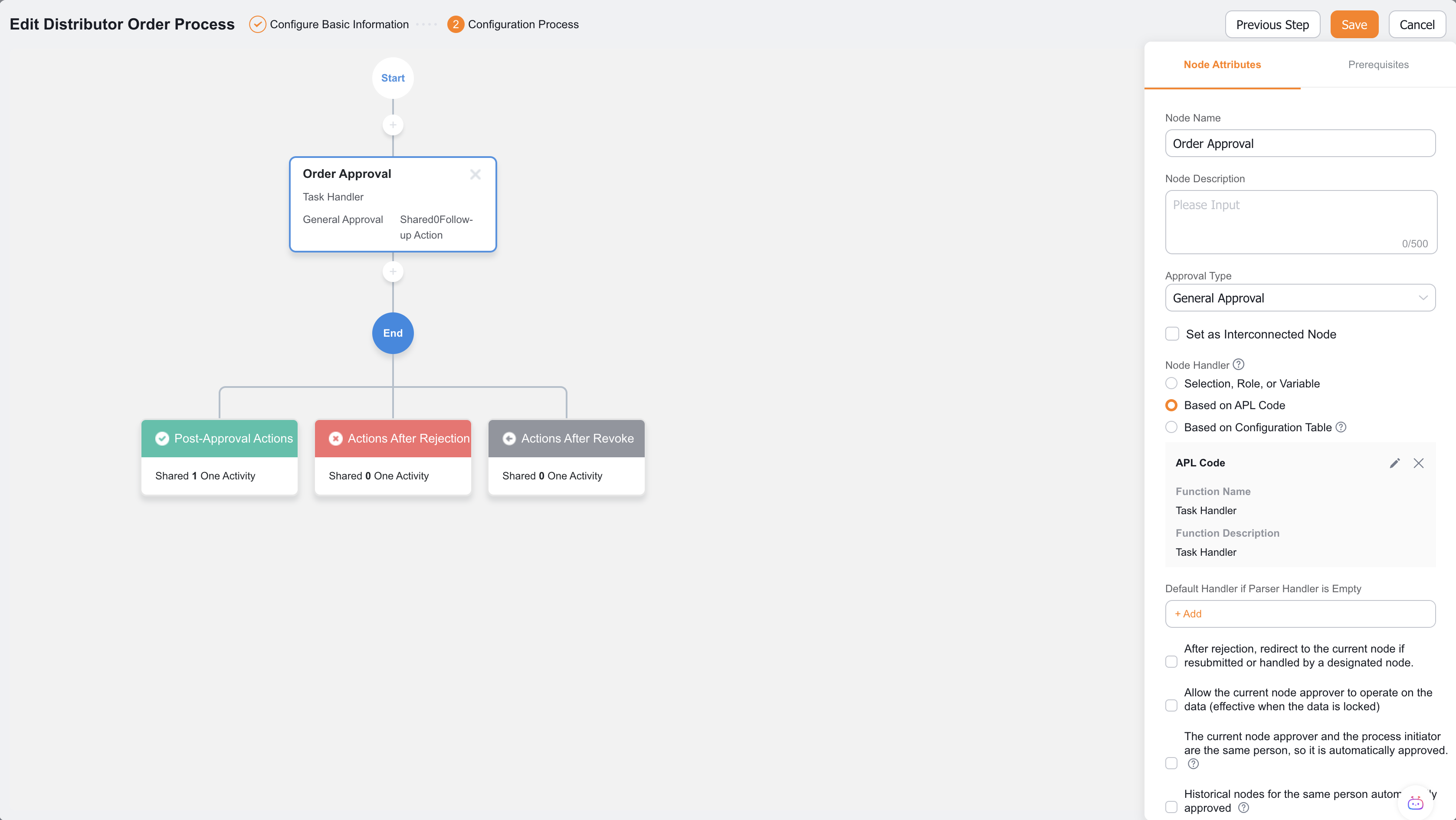 Approval flow approver resolution